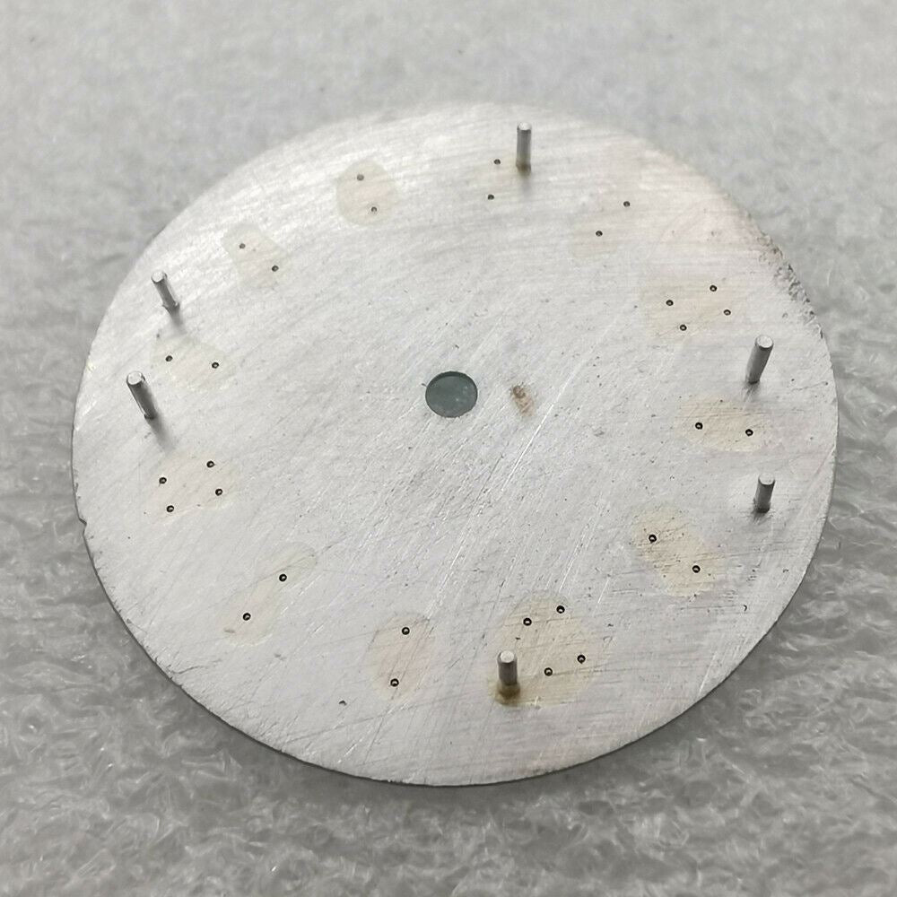 31mm green lume dial for Oyster watches, compatible with NH35/NH36/ETA movements, premium quality glow.