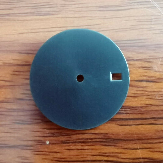 28.5mm pure color watch dial with no lume, compatible with NH35/NH36 movement for sleek watch customization.