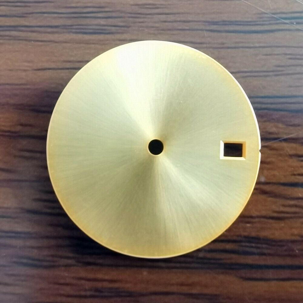 28.5mm Pure Color Watch Dial NO Lume Suitable for NH35/NH36 Movement #15