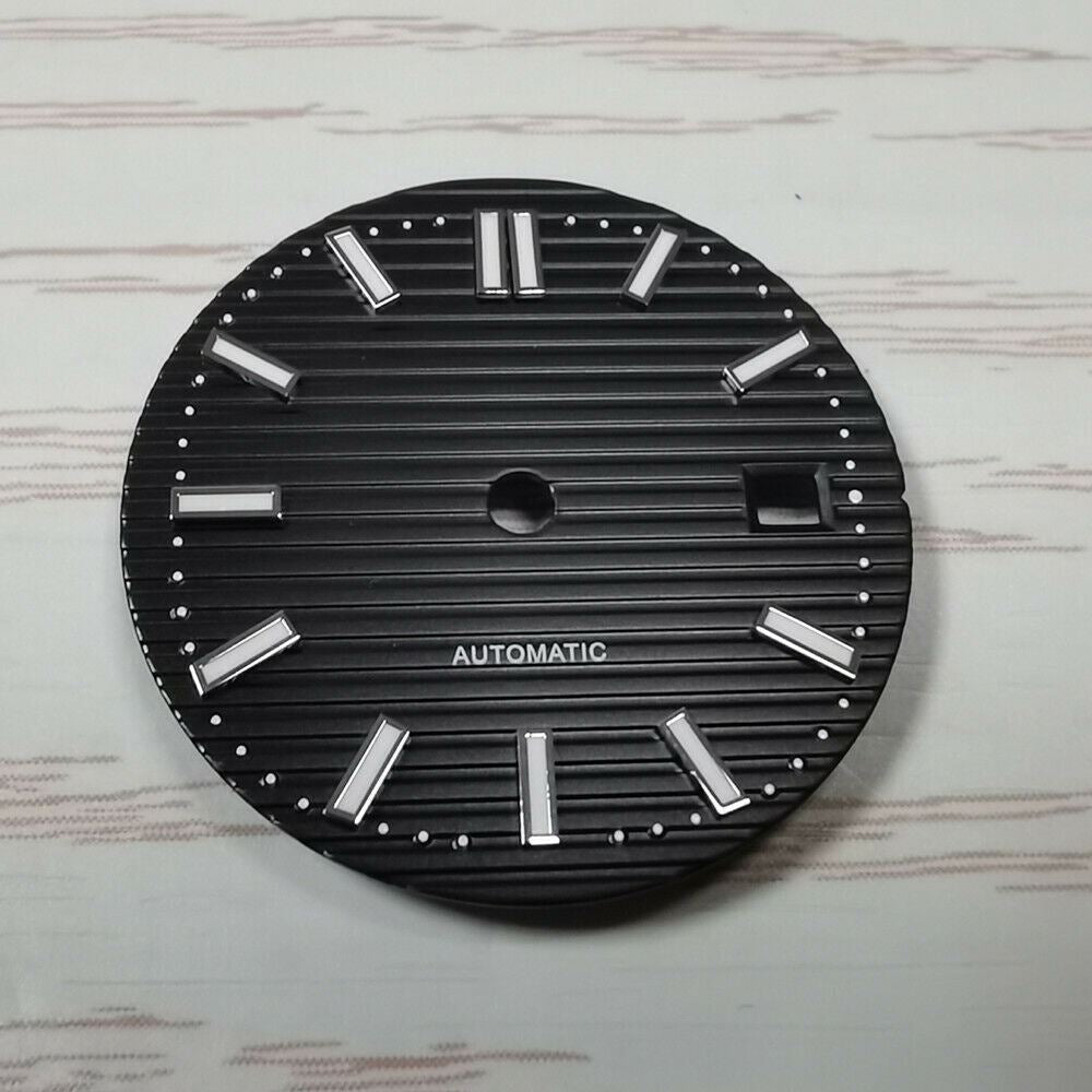 31.7mm watch dial, compatible with ETA2824 & Miyota, precision-crafted for accurate timekeeping.
