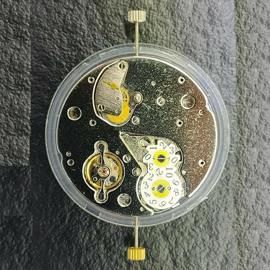 Tianjin Mechanical Movement ST6 with Big Calendar, dual functions for precise time, China Made watch accessory.