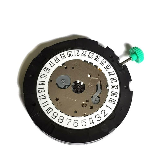 Quartz watch repair part featuring Japan-made MIYOTA OS21 movement for precise timekeeping replacement.