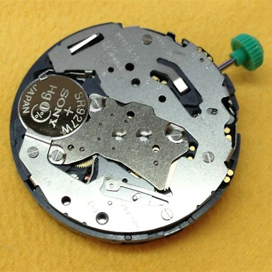Japan-made OS00 MIYOTA quartz movement with day-date function, perfect for watch repair and replacement.