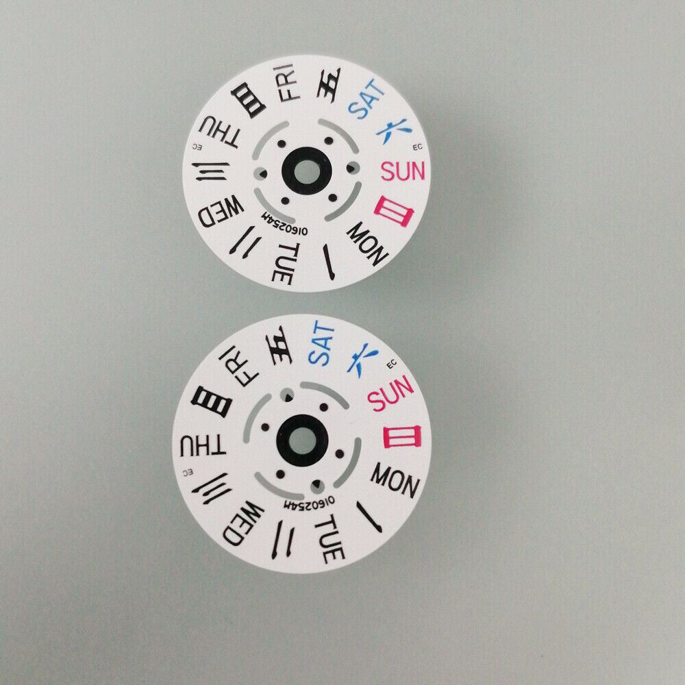 NH35 NH36 watch movement with week dial, precision parts for watchmaker repairs and maintenance.