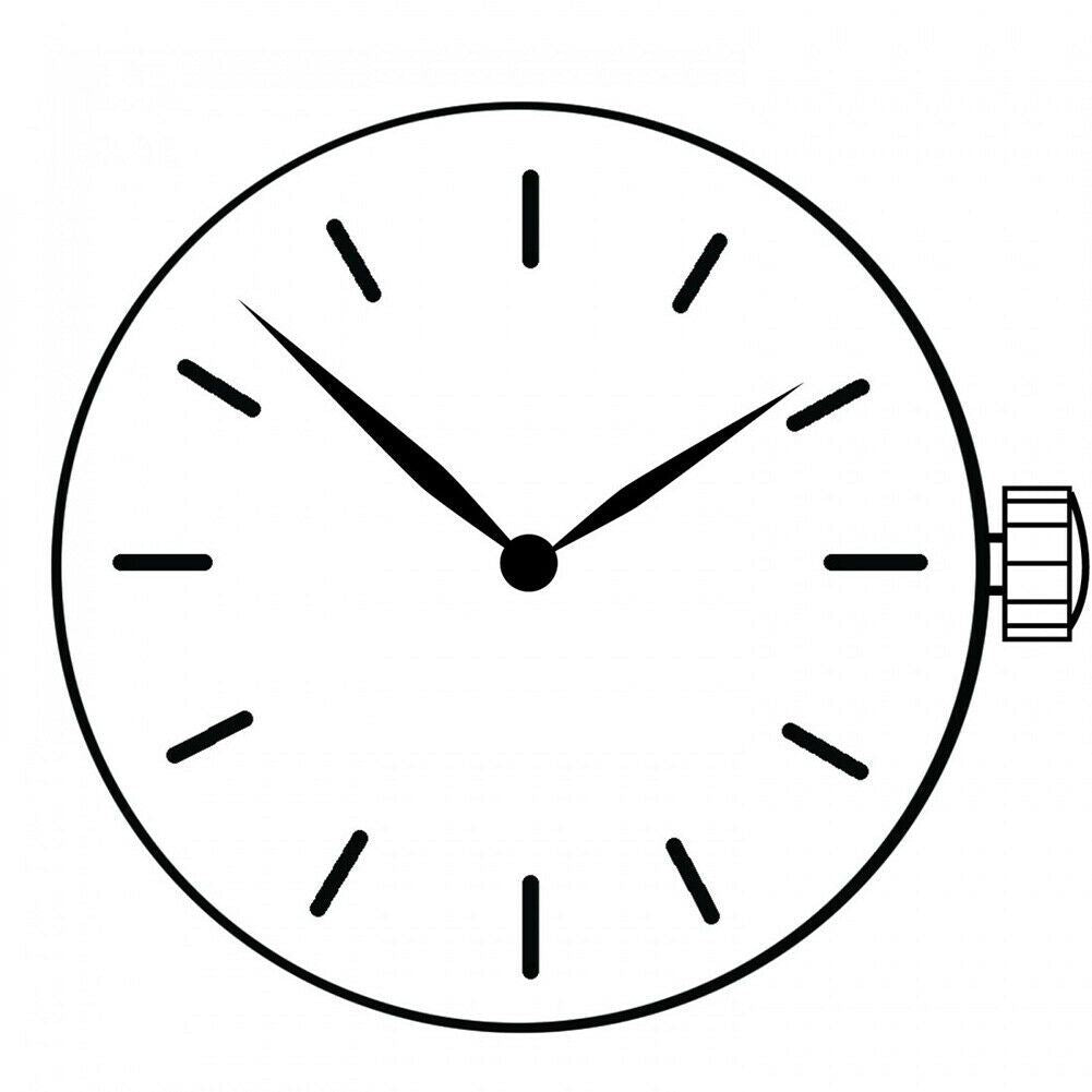 Hattori Epson VB20 quartz watch movement, Japanese precision mechanism ensuring accurate timekeeping.