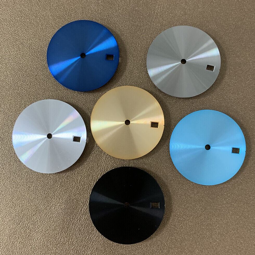New 28.5mm Watch Dial Shined for NH35 Movement Watch Parts WITH Calendar C2