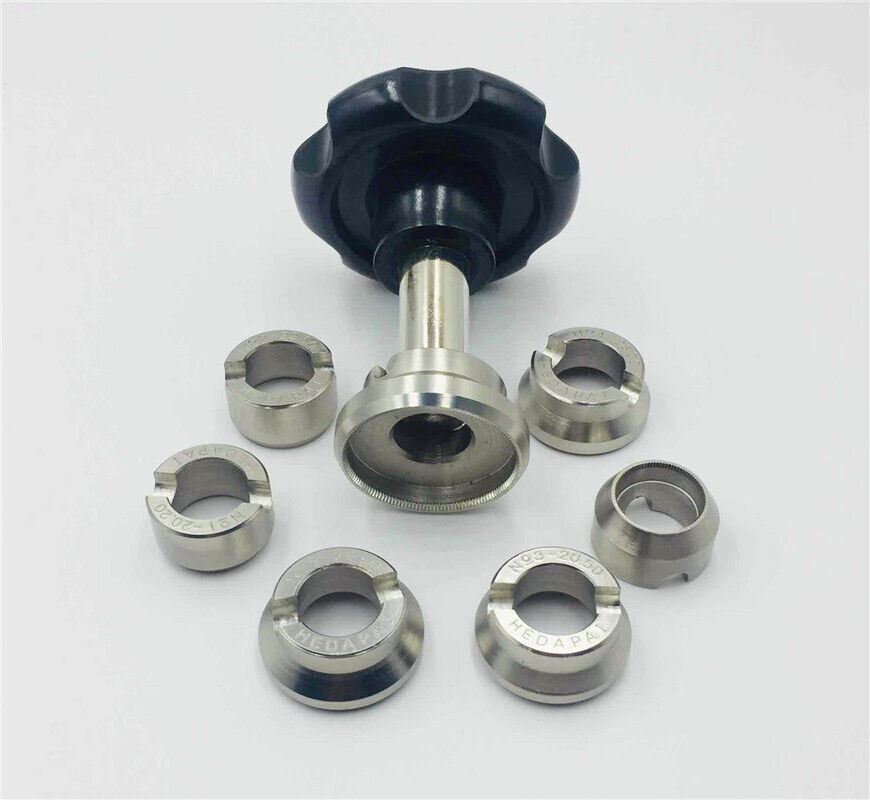 Watcmaker 5537 waterproof watch back case opener with grooved design for secure closing and replacement.