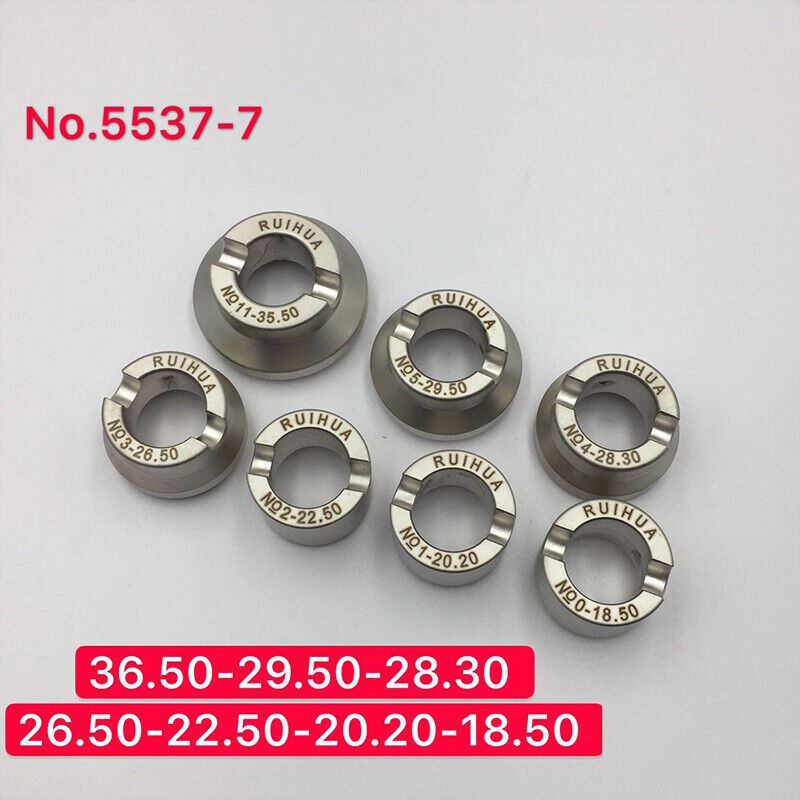 Watchmaker 5537 waterproof watch back case opener with grooved design for secure closing and replacement tasks