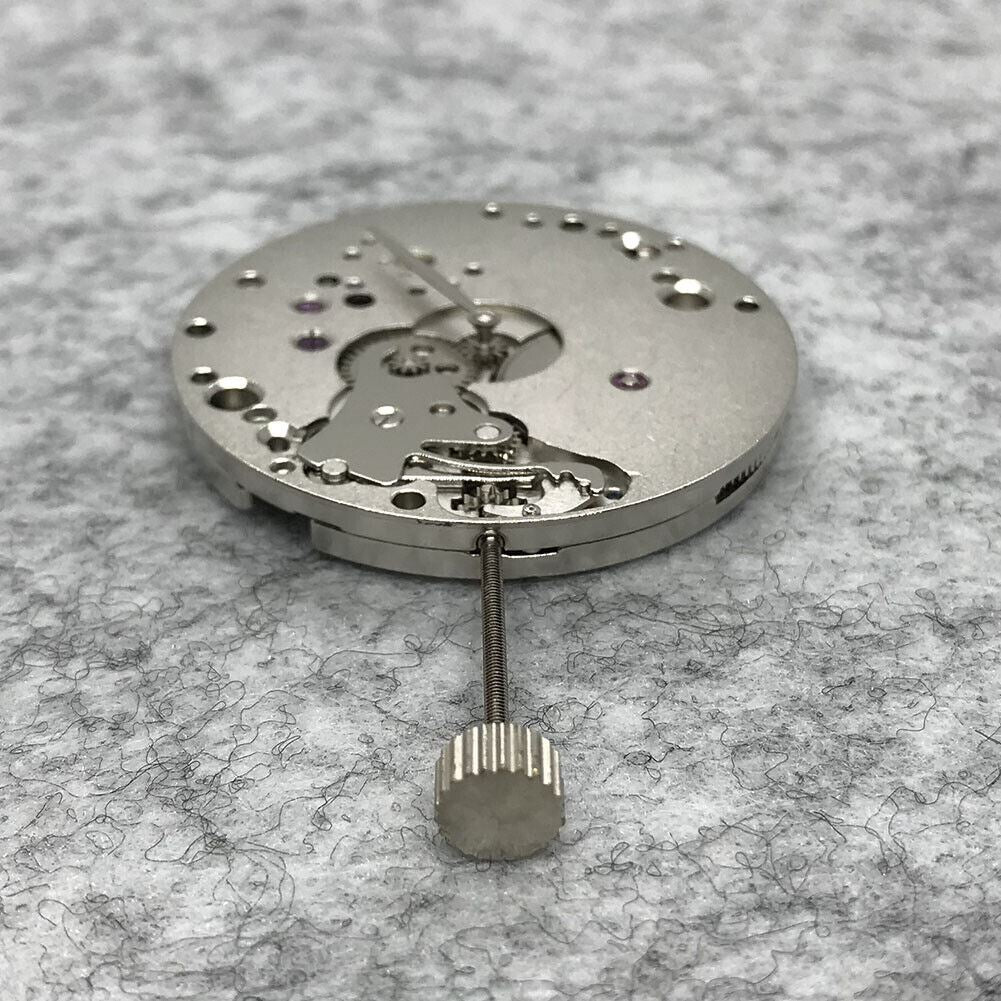 Asian Seagull ST3621 mechanical watch movement with ETA 6498, second hand at 6, replacement part for watch repair