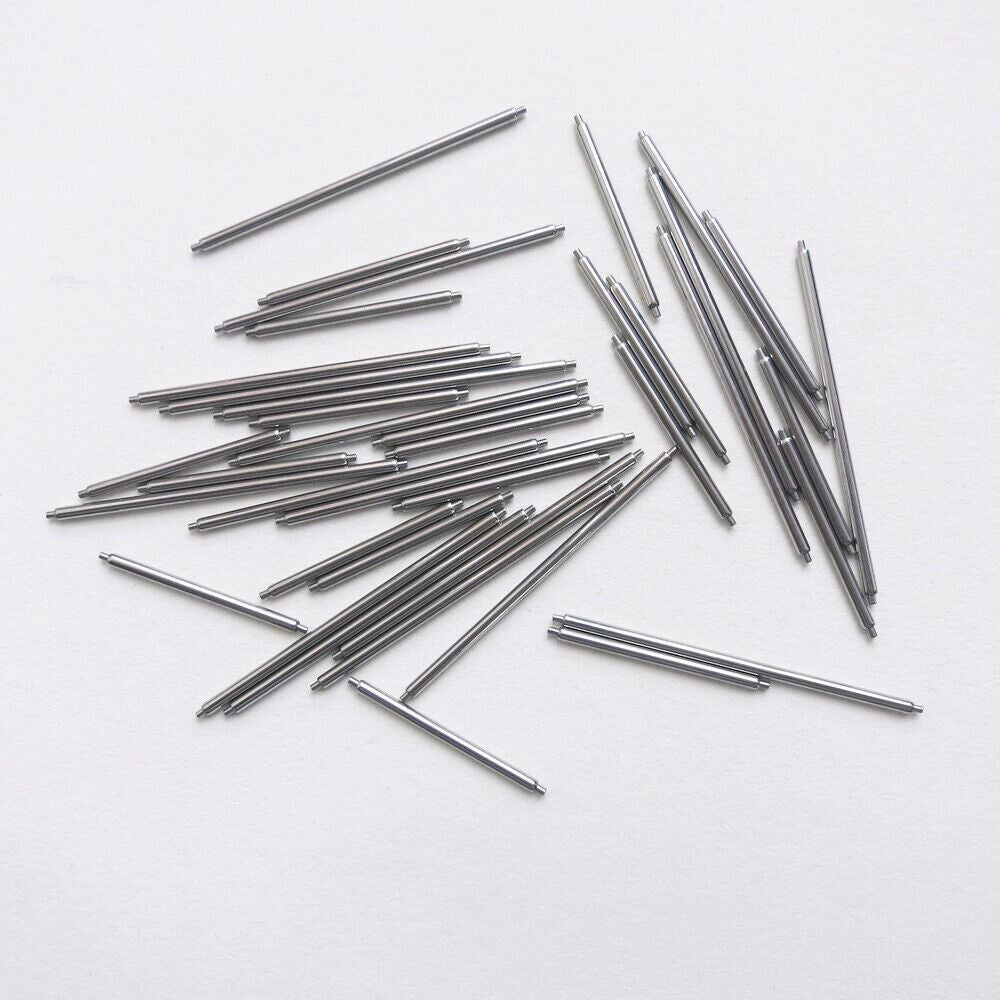 320pcs stainless steel spring bars set 1.5mm for watch strap replacement, sizes 14-44mm