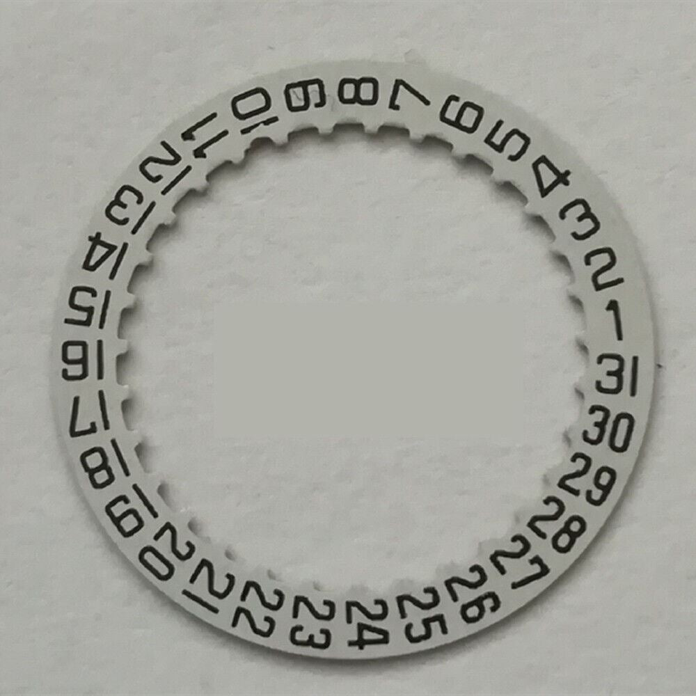 Disque de date blanc générique Date@3 pour remplacement du mouvement <tc>ETA</tc>2671