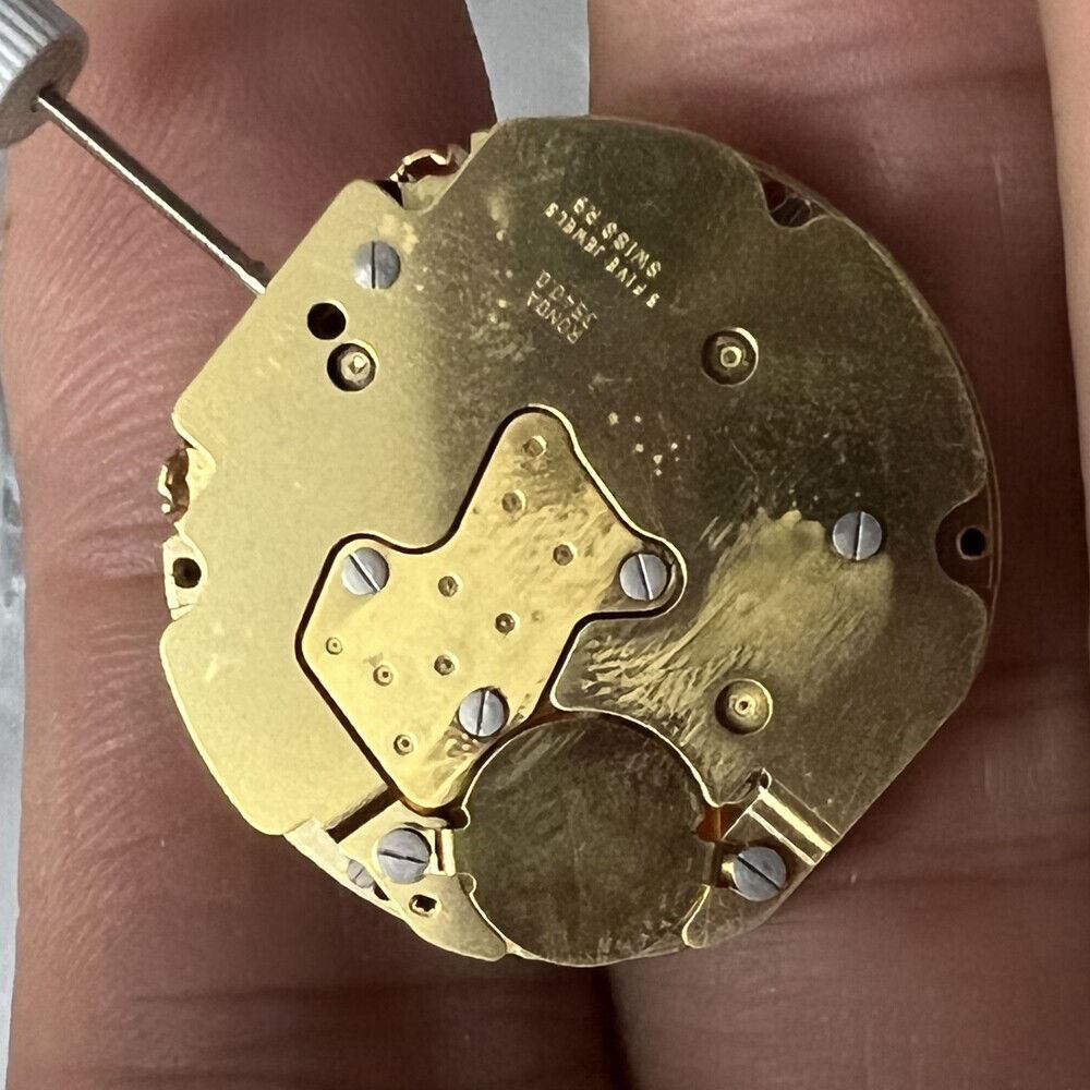 Ronda 3540D quartz watch movement with precision mechanism for accurate timekeeping in watch accessories.