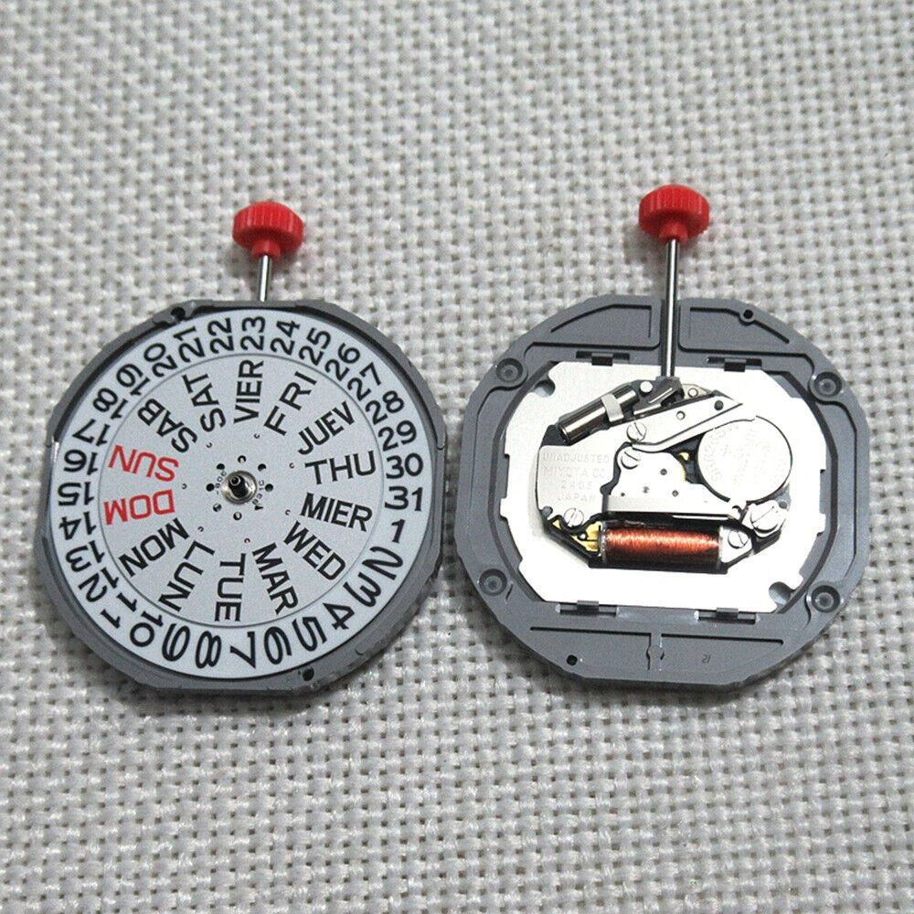 Mouvement à quartz japonais Miyota 2405, fabriqué au Japon