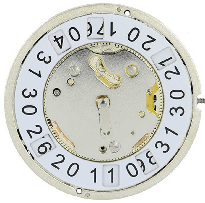 Ronda 4120B quartz watch movement, precise timekeeping for watch accessory repairs by Ronda.