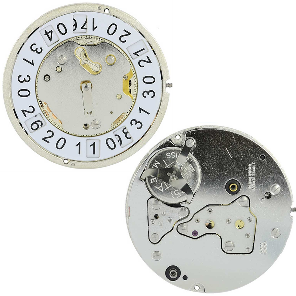 Ronda 4120B quartz watch movement by Ronda, precise timekeeping for watch repair and accessories.
