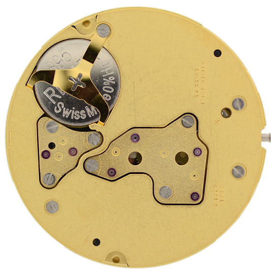 Ronda 4220B quartz watch movement with precise timekeeping for watch repairs and replacements.