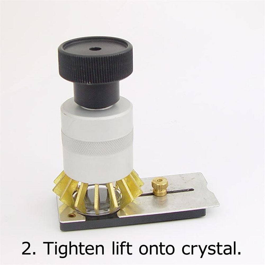 Bergeon 4266 crystal remover tool for precise watch crystal lifting and removal, fits 10-45mm sizes.