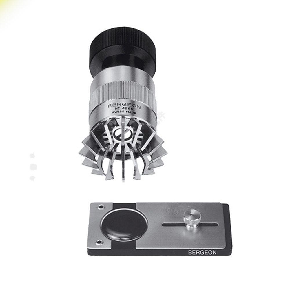 Bergeon 4266 crystal remover tool for watch crystals 10-45mm, precise lift and removal accessory