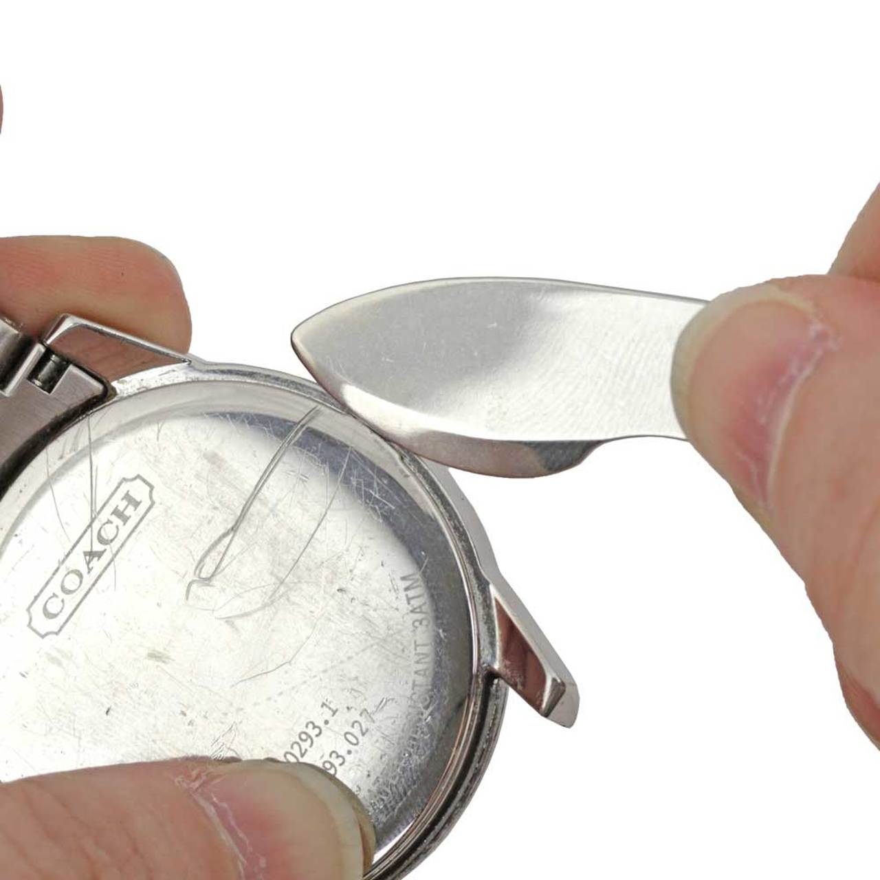 Bergeon 4932 watch case knife for precise bezel and caseback opening in watch repair tools.