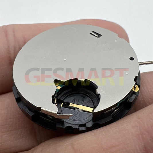 ETA G10.711 Swiss quartz watch movement with 3 hands and date display for precise timekeeping.