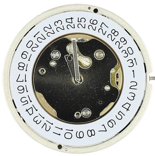 Ronda 5030D quartz watch movement with precise timekeeping for luxury watch repairs