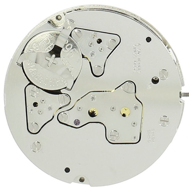 Ronda 5030D quartz watch movement for luxury watch repairs ensuring precise timekeeping.