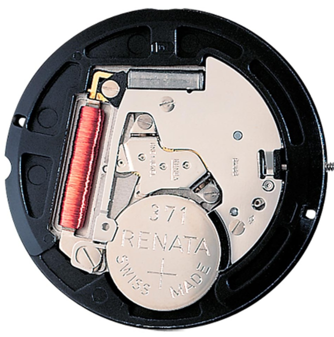 Ronda 519 Quartz watch movement for precise timekeeping in watch accessories.
