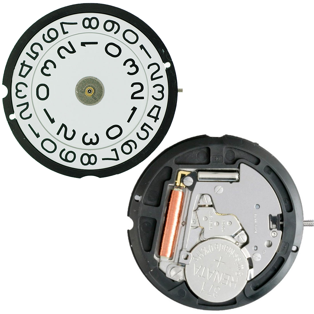 Ronda 519 Quartz watch movement by Ronda for accurate timekeeping in watch accessories.