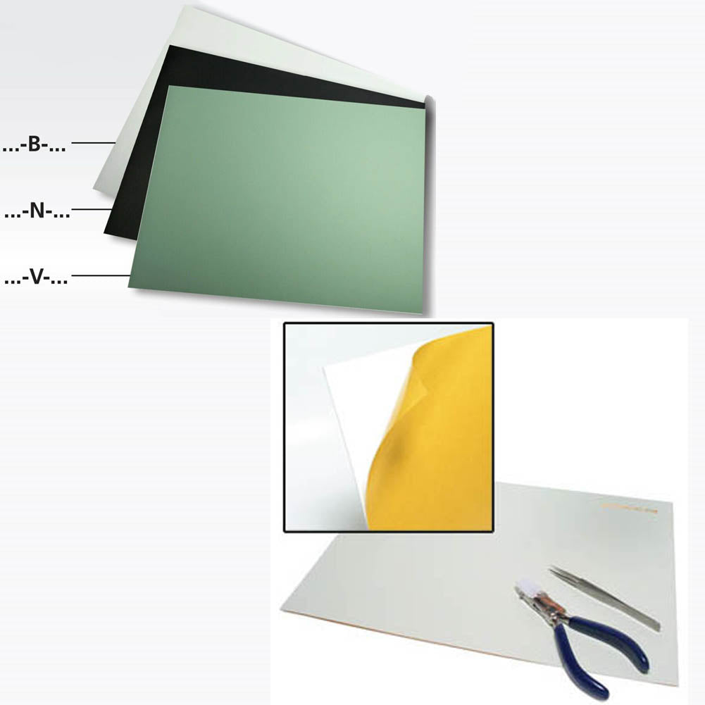 Bergeon 5808 Series self-adhesive watchmaker bench mat, non-slip 320x240x1.5mm for accessory work.