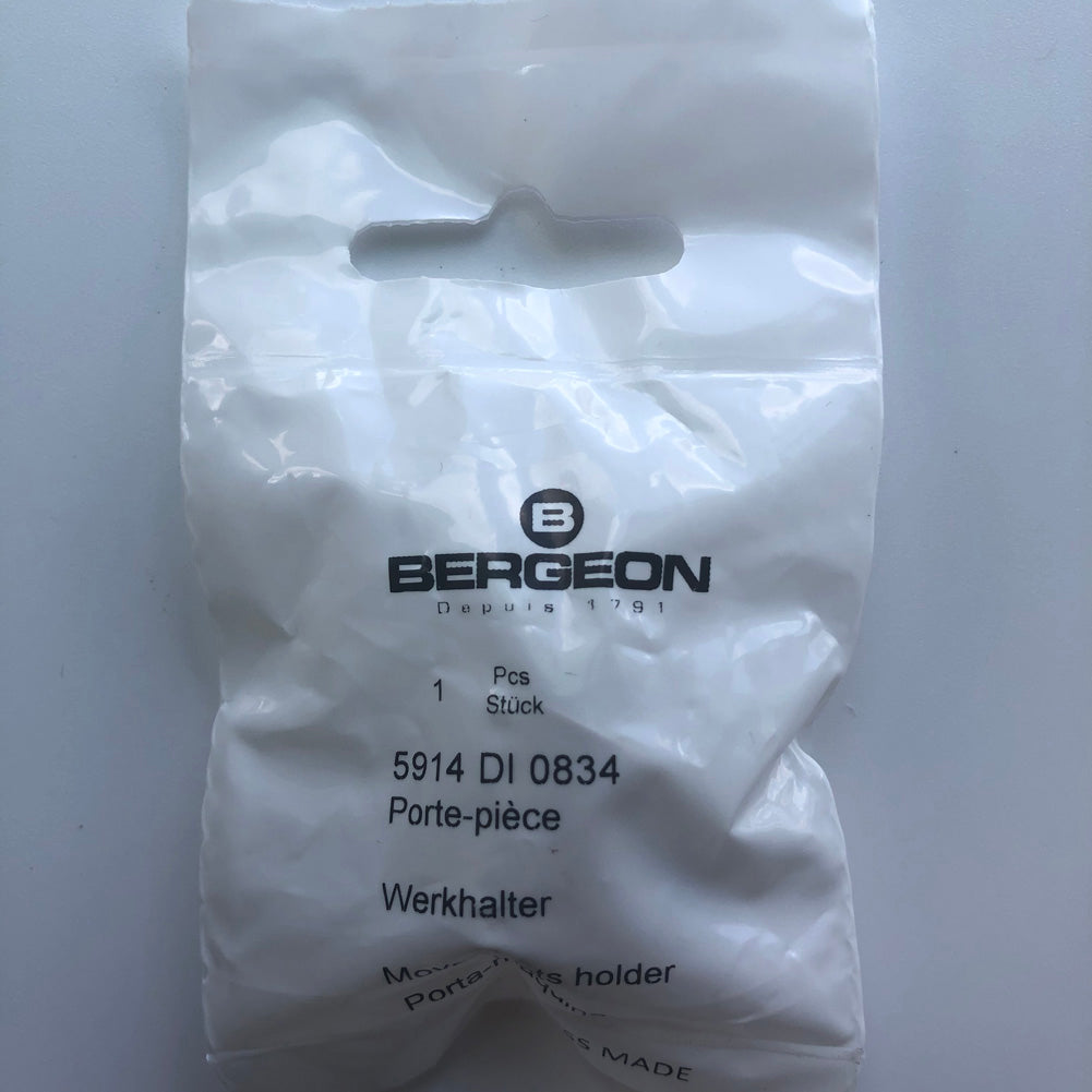 Support de mouvement réversible Bergeon 5914 avec bouton compatible avec le mouvement OMG <tc>ETA</tc>