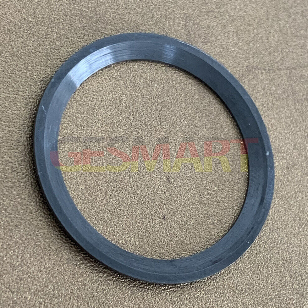 Black ceramic watch bezel insert with green graduation, 38mm/30.5mm, durable for watch repairs.