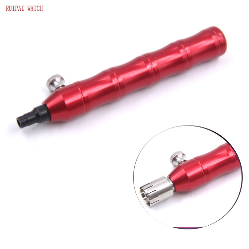 RLX watch crown tube tool for precise removal and installation of pushers and battery cases.