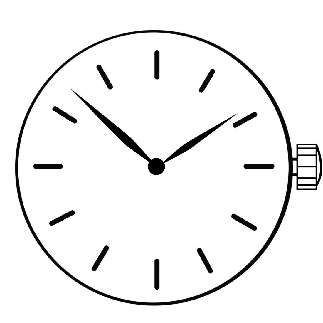 Mouvement de montre à quartz Ronda 702