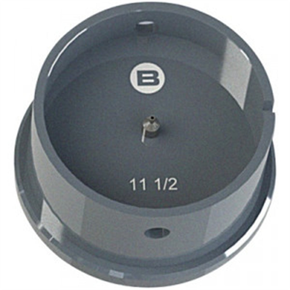 Bergeon 7100-11 1/2 watch movement holder securing watch parts for precise repair and assembly.