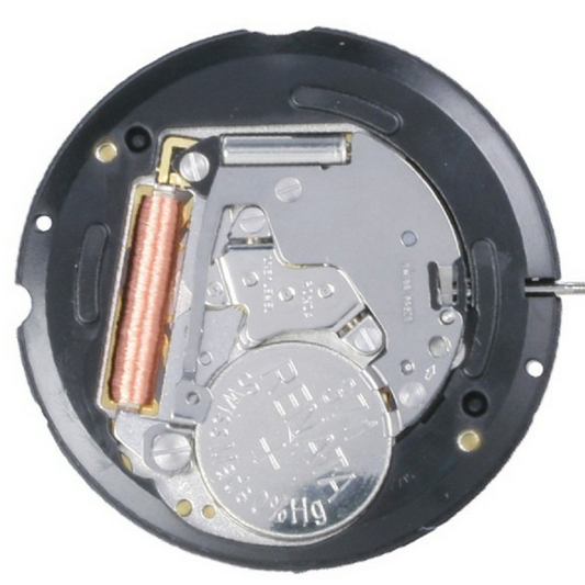 Ronda 712 quartz watch movement with precise timekeeping for watch repairs and replacements.