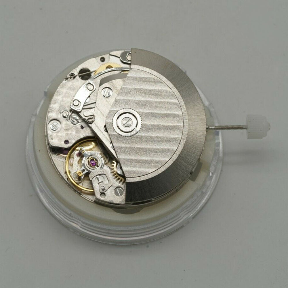 Close-up of ASIA MADE 7753 mechanical movement showcasing precision engineering for Clone Daytona watch.