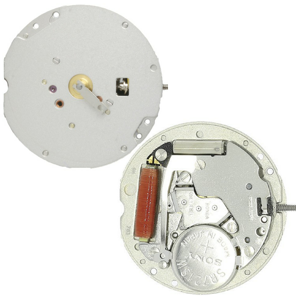 Ronda 782 quartz watch movement by Ronda, ensuring accurate timekeeping for watch repairs and accessories.