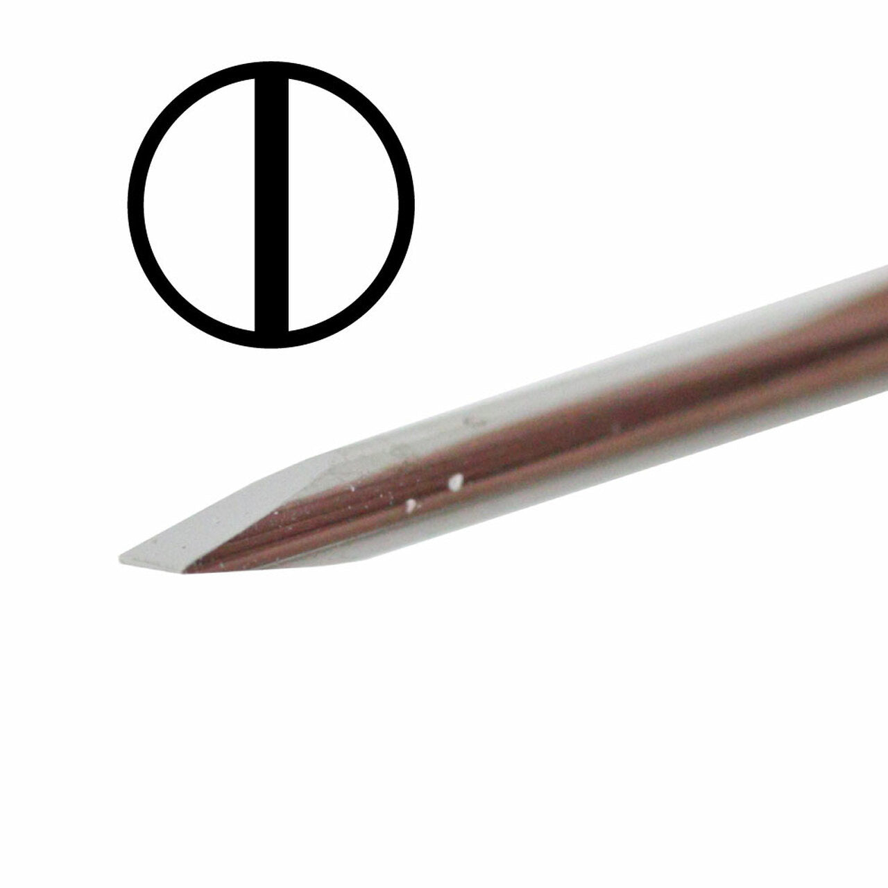 Set of 5 Bergeon 7965-P05 stainless steel screwdrivers for precise watch repair tasks