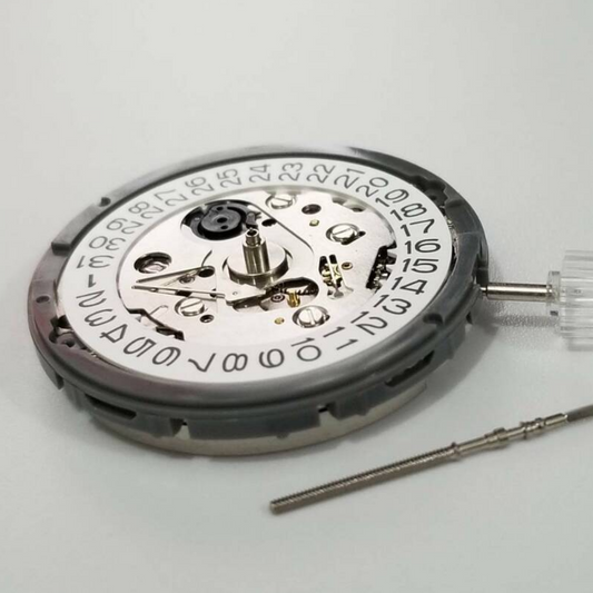 SII NH35 automatic watch repair part, compatible replacement for 4R35 mechanical movement.