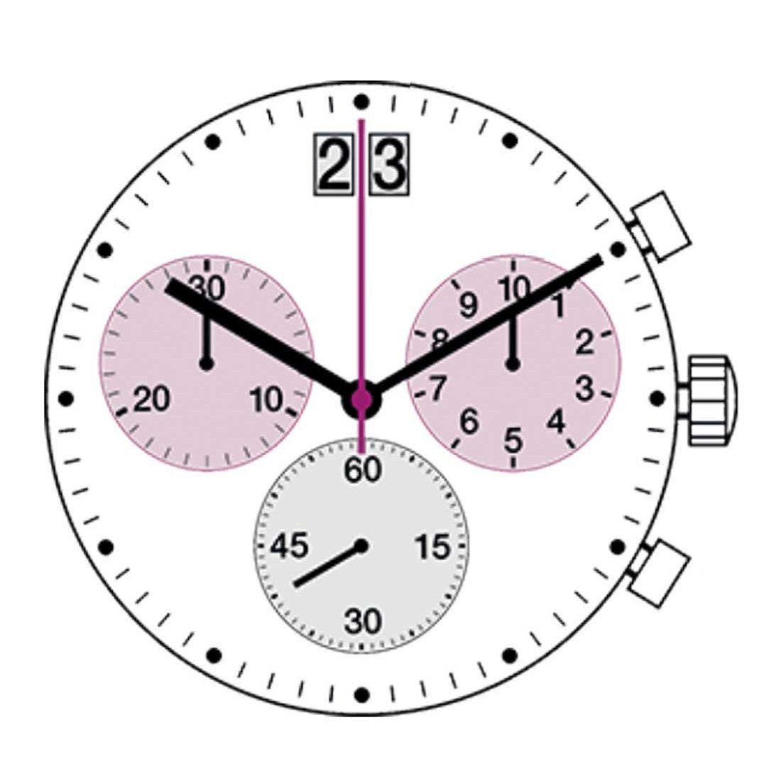 Mouvement de montre à quartz Ronda 8040B 8040.B