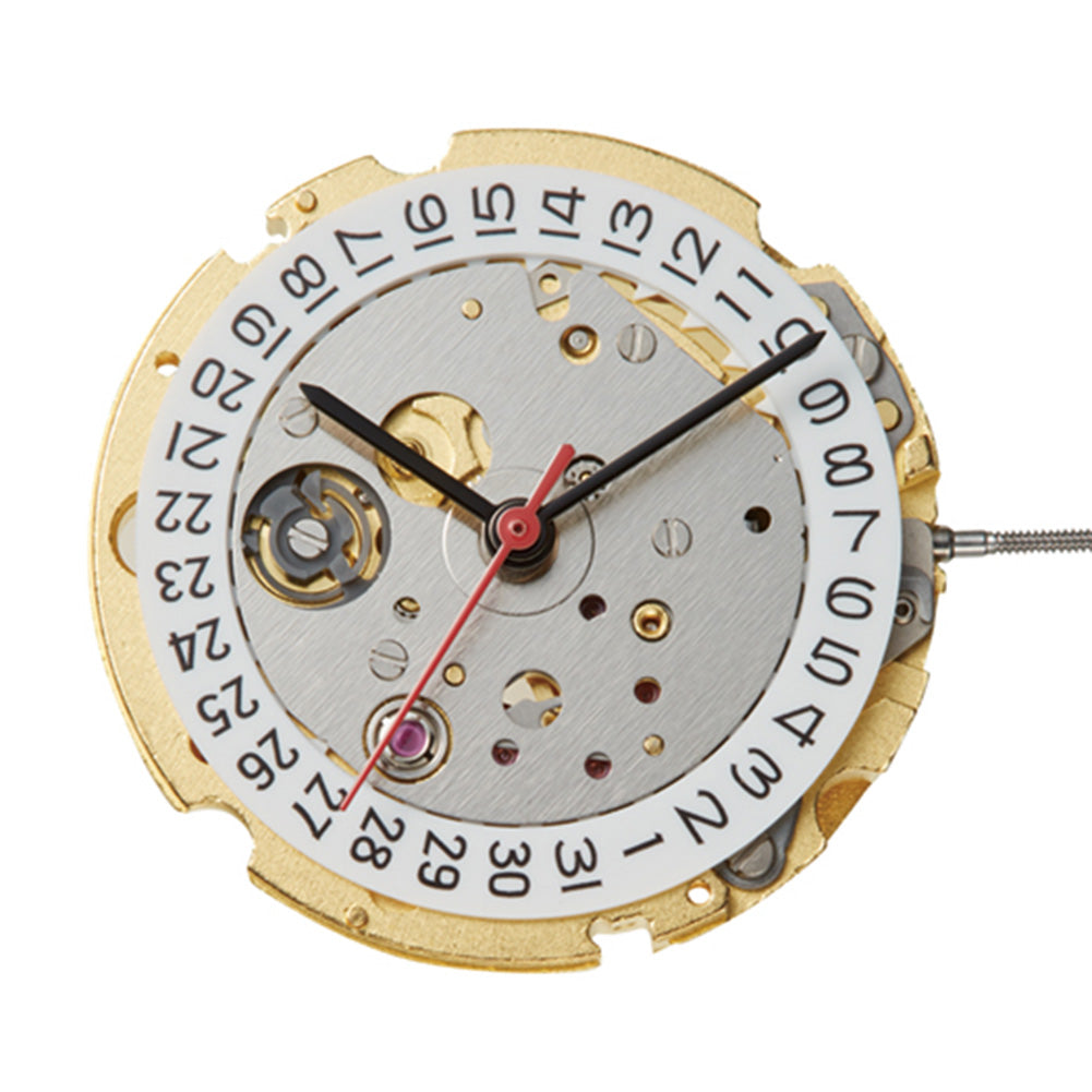 Miyota Citizen 8215 gold-plated automatic mechanical watch movement for precision timekeeping
