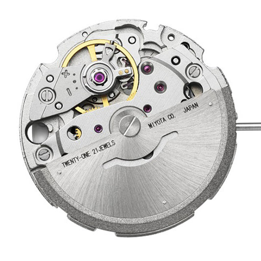 Miyota Citizen 8215 silver-plated automatic watch movement, precision mechanical from Japan