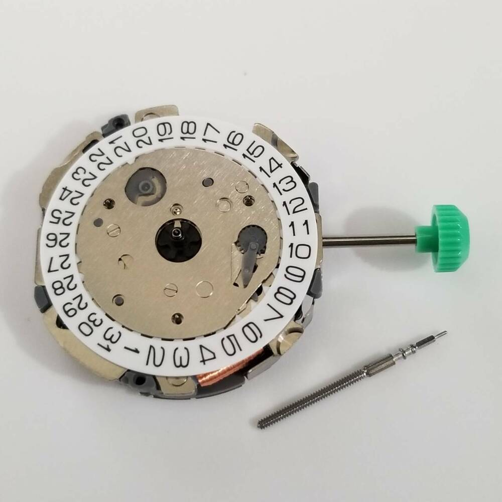 Miyota FS00 quartz watch movement repair part, fits replacements for F500 models.