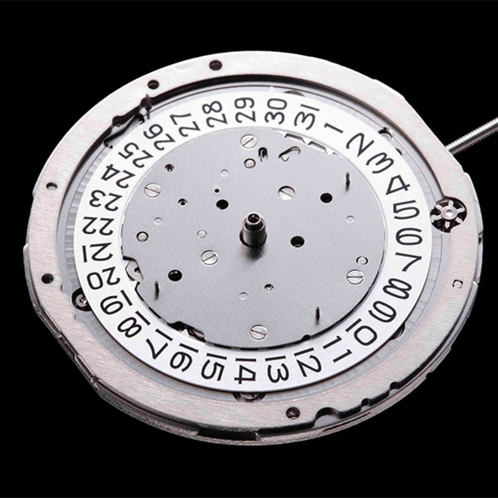 Miyota Citizen 9100 automatic movement showcasing precision Japan-made watch component for accurate timekeeping
