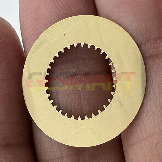 White date disk wheel showing date at 3 o'clock for Ronda 705 quartz watch movement