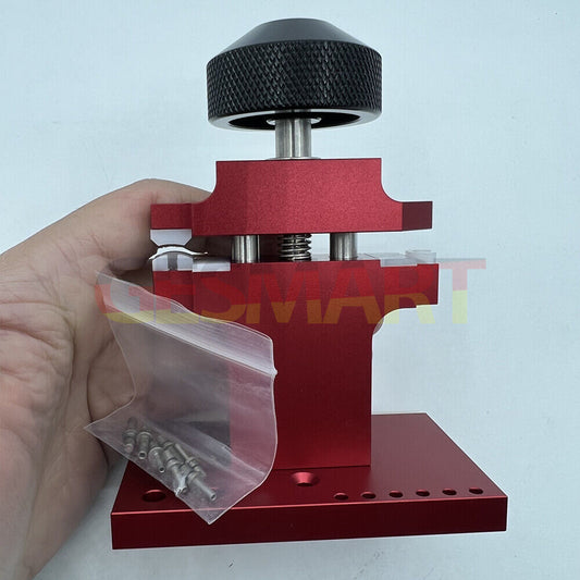 7-bit press type watch crown tube remover tool, 1.55mm-2.95mm precision for watchmakers.