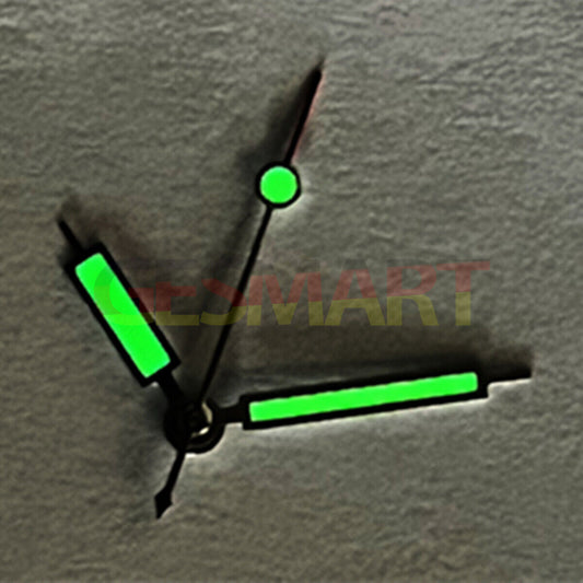 Silver and golden trim C3 Super luminous watch hands for SRP777, SKX007, NH35, NH36 movements