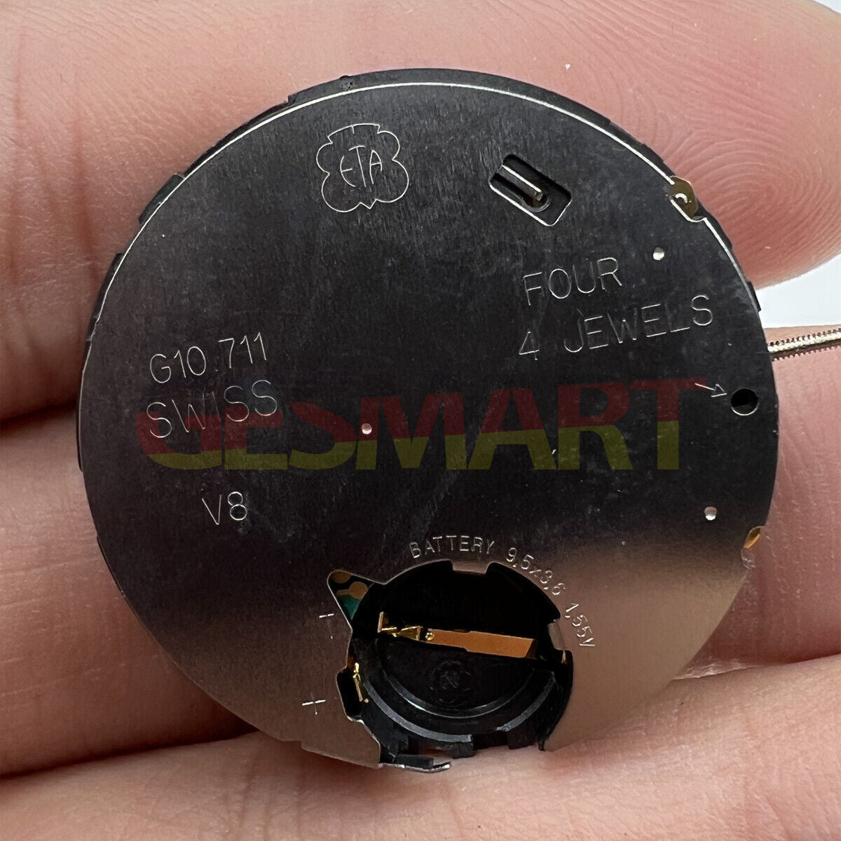 ETA G10.711 Watch Quartz Movement Swiss Made Movement 3 Hands Date 4