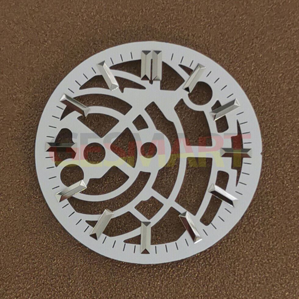 28.50mm Hollow Watch Dial NO Lume Suitable for NH35/NH36/NH70 Movement