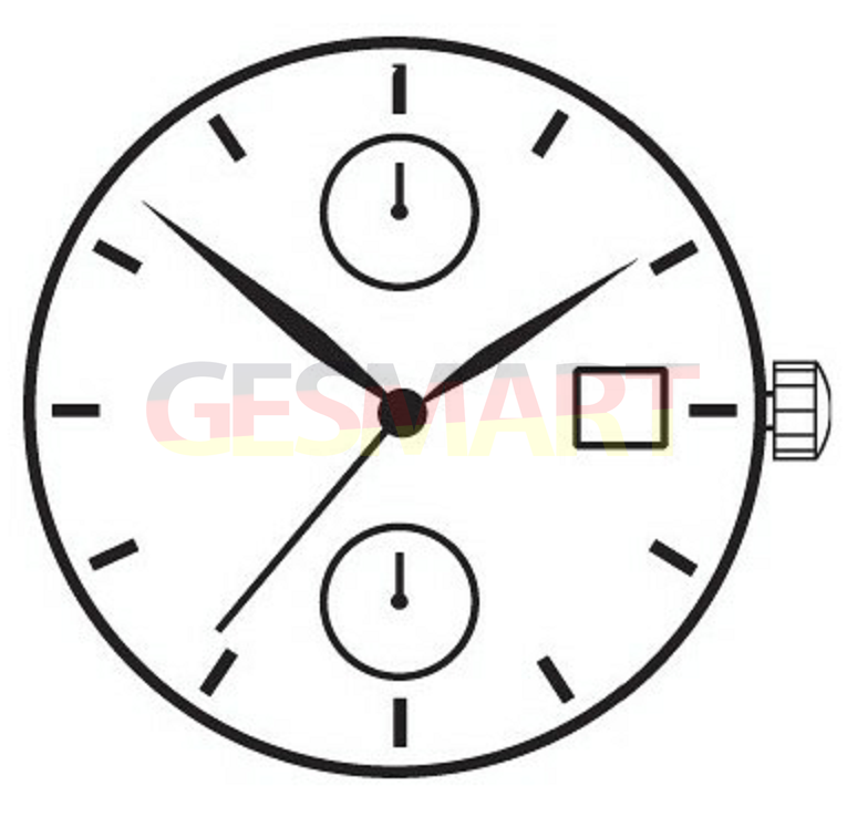 Hattori Epson TMI YM91 YM91A Watch Quartz Movement Japan Made